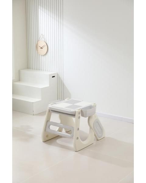 Стул для кормления UNIX Kids Cloud Трансформер (3 in 1) Grey