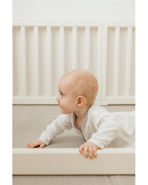 Большой детский игровой манеж UNIX Kids Classic Tree House 150 x 180 Camel