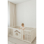 Большой детский игровой манеж UNIX Kids Classic Tree House 150 x 180 Camel