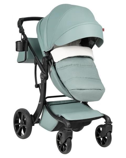 Детская коляска трансформер Farfello Aimile Spring Aquagreen ASR-1