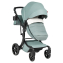 Детская коляска трансформер Farfello Aimile Spring Aquagreen ASR-1