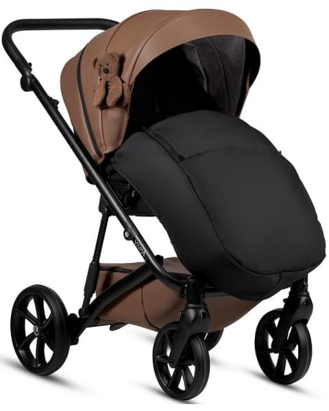 Коляска 3 в 1 Tutis Viva 6+ Teddy, Bisquit (110) с автокреслом Tutis Beno (0-13 кг)