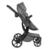 Детская коляска трансформер Farfello Aimile PRO темно-серый A5-6 экокожа