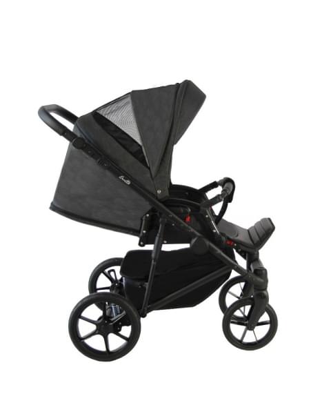 Детская коляска Sevillababy Alterro 2 в 1 чёрный (ALT-07)