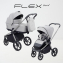 Детская коляска Rant Flex Therm Soft 3 в 1 с автокреслом Cruise Stone Grey