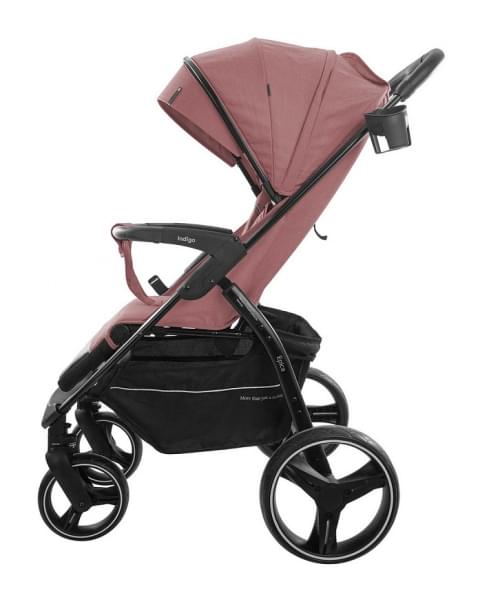 Детская прогулочная коляска Indigo Epica XL розовый