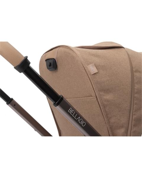 Коляска 2 в 1 Chicco Bellagio, Caramel (Карамель) без накидки на ножки