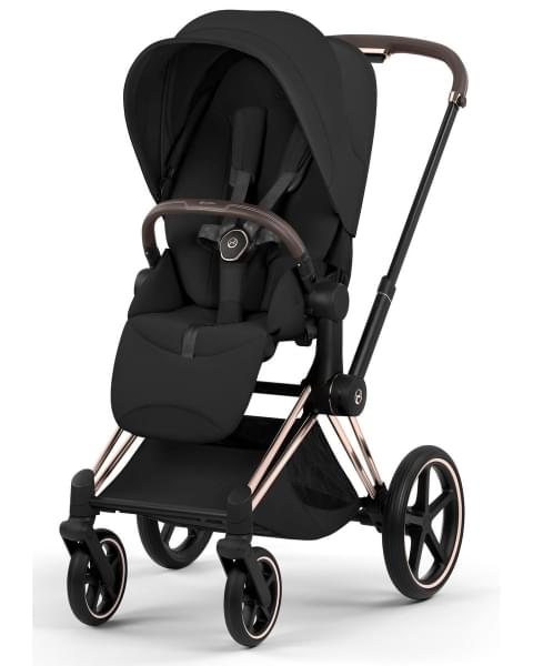 Коляска Cybex Priam V Rosegold Style Collection 2 в 1 Sepia Black