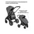 Детская коляска Sevillababy Tinum 2 в 1 Lt.Grey/светло-серый