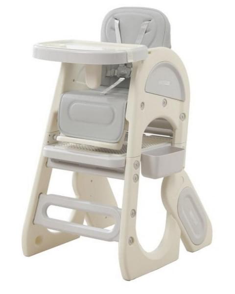Стул для кормления UNIX Kids Cloud Трансформер (3 in 1) Grey
