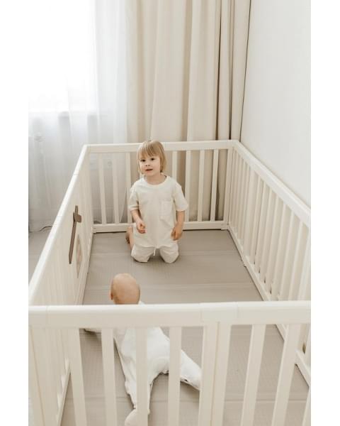 Большой детский игровой манеж UNIX Kids Classic Tree House 150 x 180 Camel