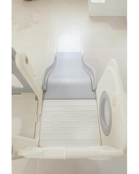 Игровой комплекс с горкой UNIX Kids Star Grey