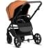 Детская коляска Tutis Leo 3 Plus 3 в 1 с автокреслом Elo Lux EduSky Black 1582280 Orange
