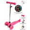 Детский самокат AmaroBaby Neostick трехколесный розовый