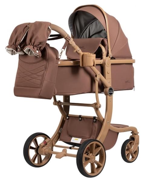 Коляска трансформер Aimile Adventurer ткань Мокко