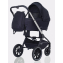 Детская коляска MowBaby Zoom PU 3 в 1 silver black
