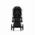 Коляска 2 в 1 Cybex Priam IV шасси Rose Gold, Deep Black (Черный)