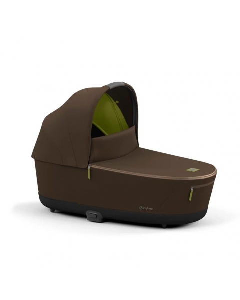 Коляска 2 в 1 Cybex Priam IV шасси Chrome Brown, Khaki Green (Хаки)