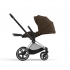 Коляска 2 в 1 Cybex Priam IV шасси Chrome Brown, Khaki Green (Хаки)