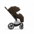 Коляска 2 в 1 Cybex Priam IV шасси Chrome Brown, Khaki Green (Хаки)