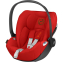 Коляска 3 в 1 Cybex Priam IV шасси Matt Black, Autumn Gold (Оранжевый)