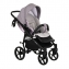 Коляска 3 в 1 Tutis Novo Reflective 2022, Lavender Metalic / Grey Reflective Print (284)