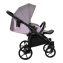 Коляска 3 в 1 Tutis Novo Reflective 2022, Lavender Metalic / Grey Reflective Print (284)