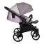 Коляска 3 в 1 Tutis Novo Reflective 2022, Lavender Metalic / Grey Reflective Print (284)