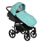 Коляска 3 в 1 Tutis Novo, Antracite Metalic / Mint (236)
