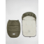 Конверт зимний меховой Amarobaby Snowy Travel, Хаки, 105 см
