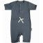 Комбинезон ромпер AmaroBaby Nature с коротким рукавом серый 74
