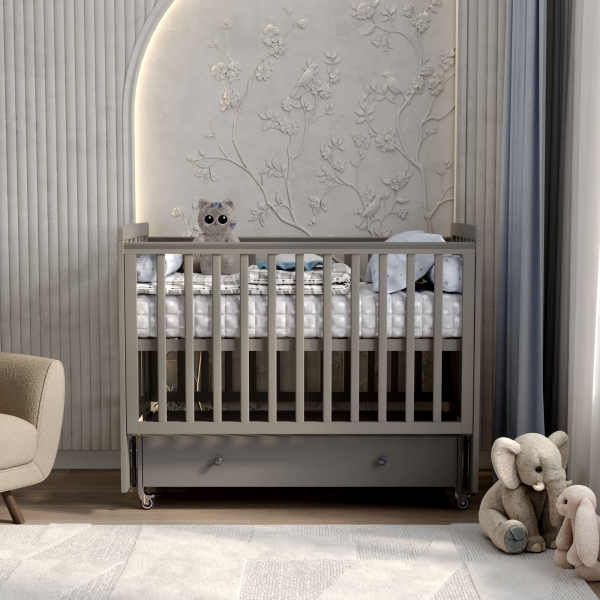 Кроватка ANTEMI Classic Sleep Графит
