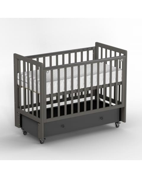 Кроватка ANTEMI Classic Sleep Графит