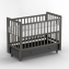 Кроватка ANTEMI Classic Sleep Графит