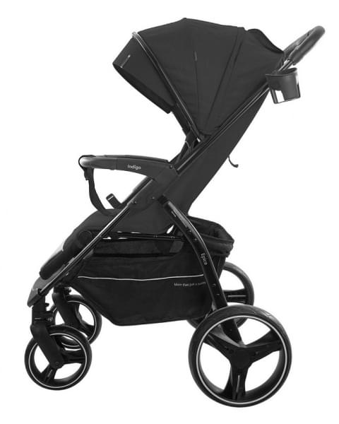 Детская прогулочная коляска Indigo Epica XL черный