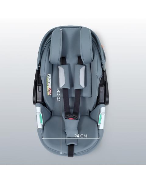 Автокресло Rant Aster Zero с базой isofix Graphite