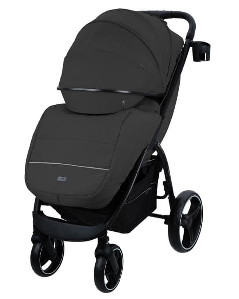 Детская прогулочная коляска Indigo Epica XL черный