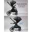 Детская коляска AmaroBaby Genius 2 в 1 черный