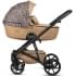 Коляска 3 в 1 Tutis Viva 6+ Leather Wild Elegance, Savannah Brwon (323) с автокреслом Tutis Beno (0-13 кг)