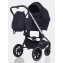 Детская коляска MowBaby Zoom PU 3 в 1 silver black