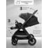 Прогулочная коляска с реверсивным блоком Amarobaby, Somnium, чёрный