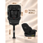 Автокресло с опорной ногой Amarobaby Security, i-Size, для детей 40-150 см, чёрный