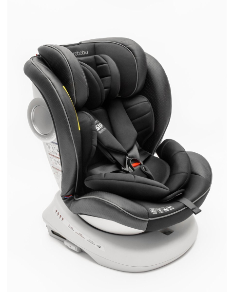 Автокресло детское AMAROBABY CHAMPION, Isofix класс D, группа 0+/1/2/3, (черный)