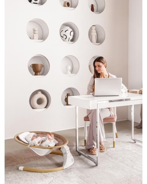 Электронные качели детские AMAROBABY ERGO SWING, чёрный