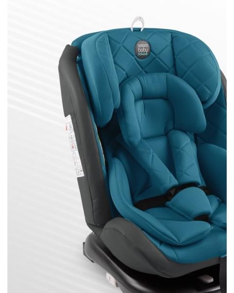 Автокресло детское AMAROBABY Brilliant ISOFIX класс D, группа 0+/1/2/3, (бирюзовый)