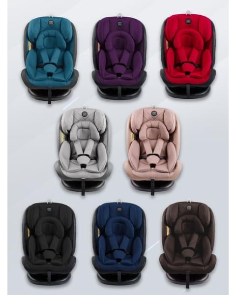 Автокресло детское AMAROBABY Brilliant ISOFIX класс D, группа 0+/1/2/3, (бирюзовый)