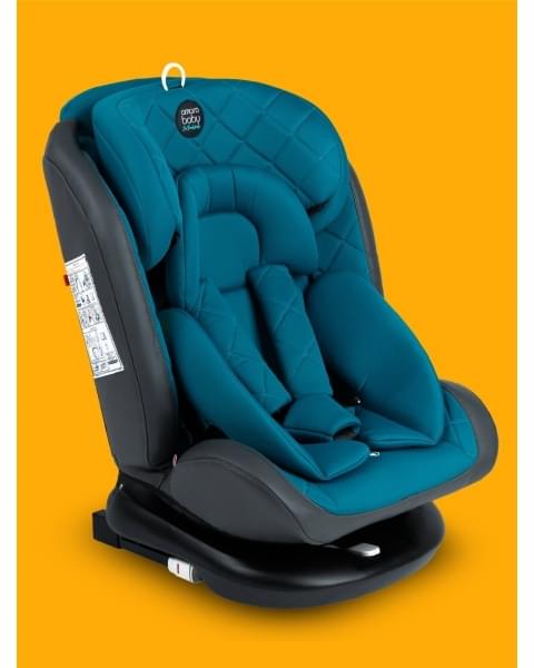 Автокресло детское AMAROBABY Brilliant ISOFIX класс D, группа 0+/1/2/3, (бирюзовый)