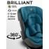 Автокресло детское AMAROBABY Brilliant ISOFIX класс D, группа 0+/1/2/3, (бирюзовый)