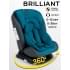 Автокресло детское AMAROBABY Brilliant ISOFIX класс D, группа 0+/1/2/3, (бирюзовый)