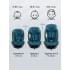 Автокресло детское AMAROBABY Brilliant ISOFIX класс D, группа 0+/1/2/3, (бирюзовый)